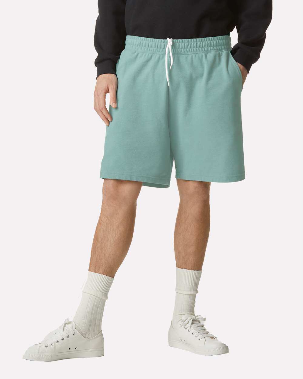 American Apparel 2PQ Unisex Pique Gym Shorts