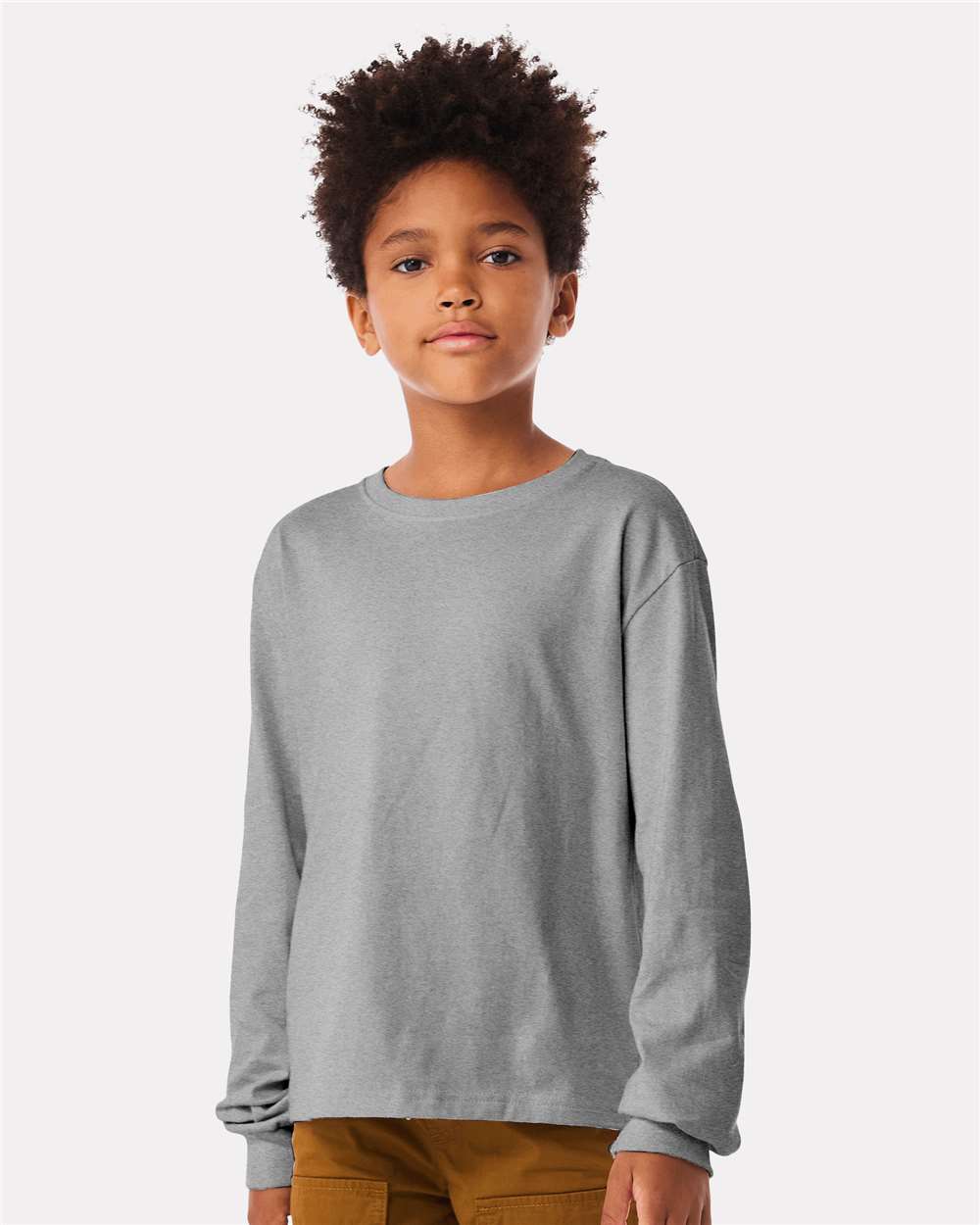 BELLA + CANVAS 3511Y Youth 6 oz. Heavyweight Long Sleeve Tee