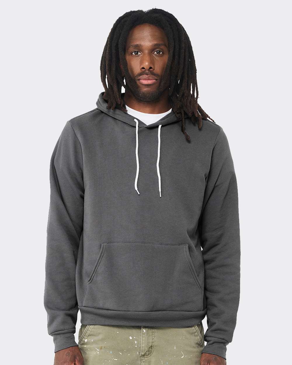 BELLA + CANVAS 3719 Unisex Sponge Fleece Hoodie Sweatshirt