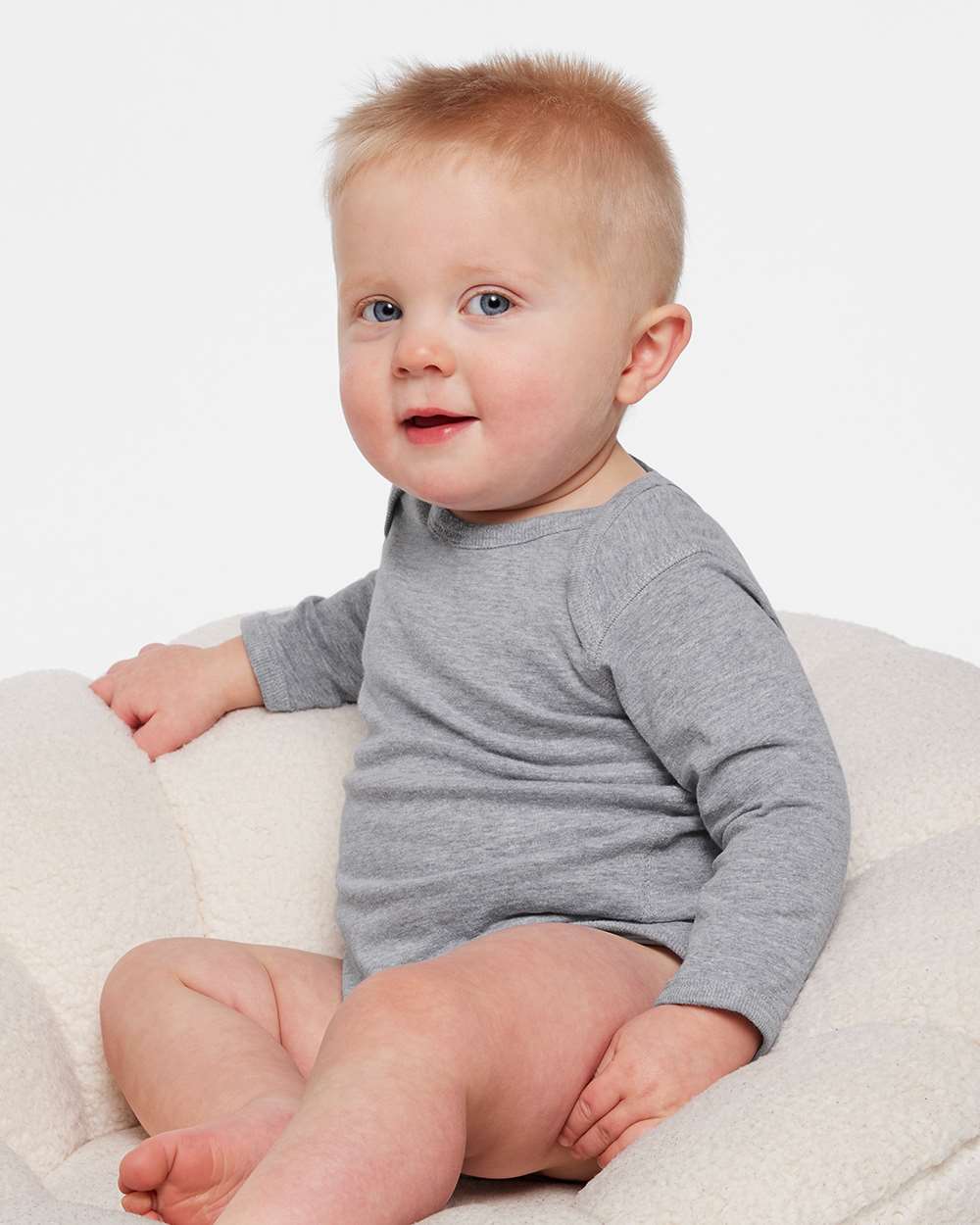 Rabbit Skins 4421 Infant Fine Jersey Long Sleeve Bodysuit