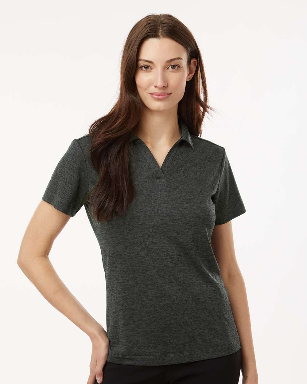 AllPro 4HM00L Women's Pro-Lock Performance Mélange Polo