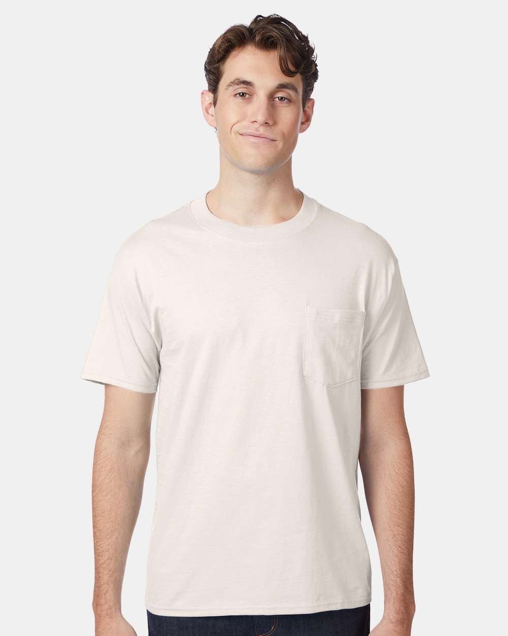 Hanes 5190 Men's Beefy-T® Pocket T-Shirt