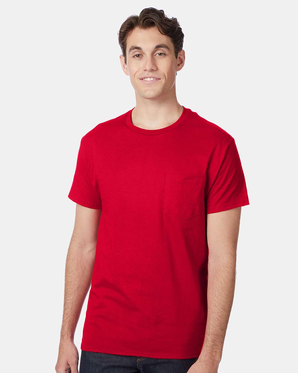 Hanes 5590 Men's Authentic Pocket T-Shirt