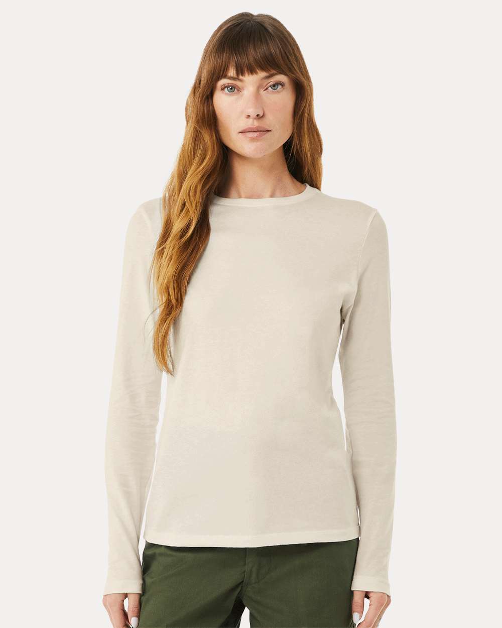 BELLA + CANVAS 6500 Women’s Jersey Long Sleeve Tee