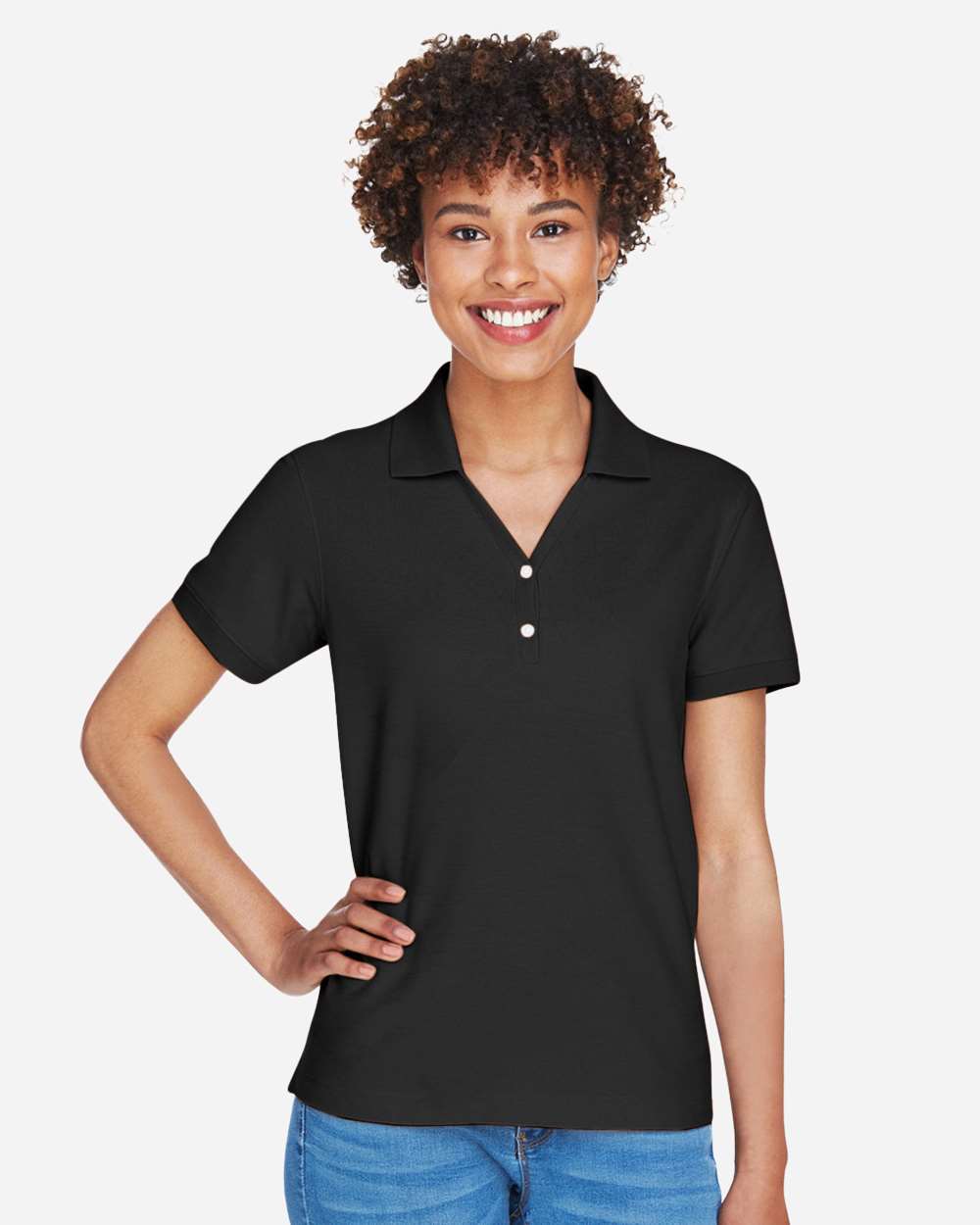 Devon & Jones D100W Women's Pima Piqué Polo