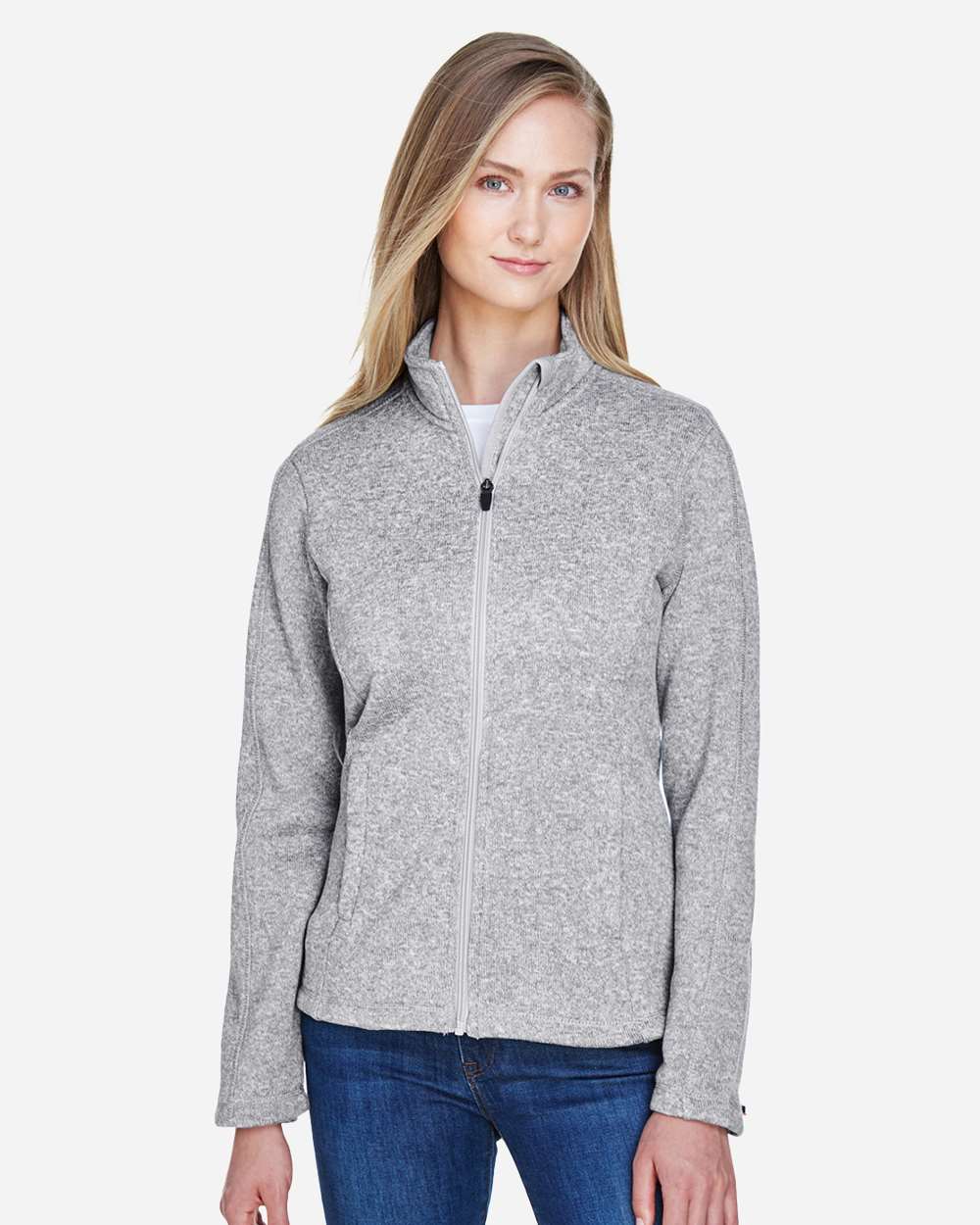 Devon & Jones DG793W Women's Bristol Full-Zip Sweater Fleece Jacket