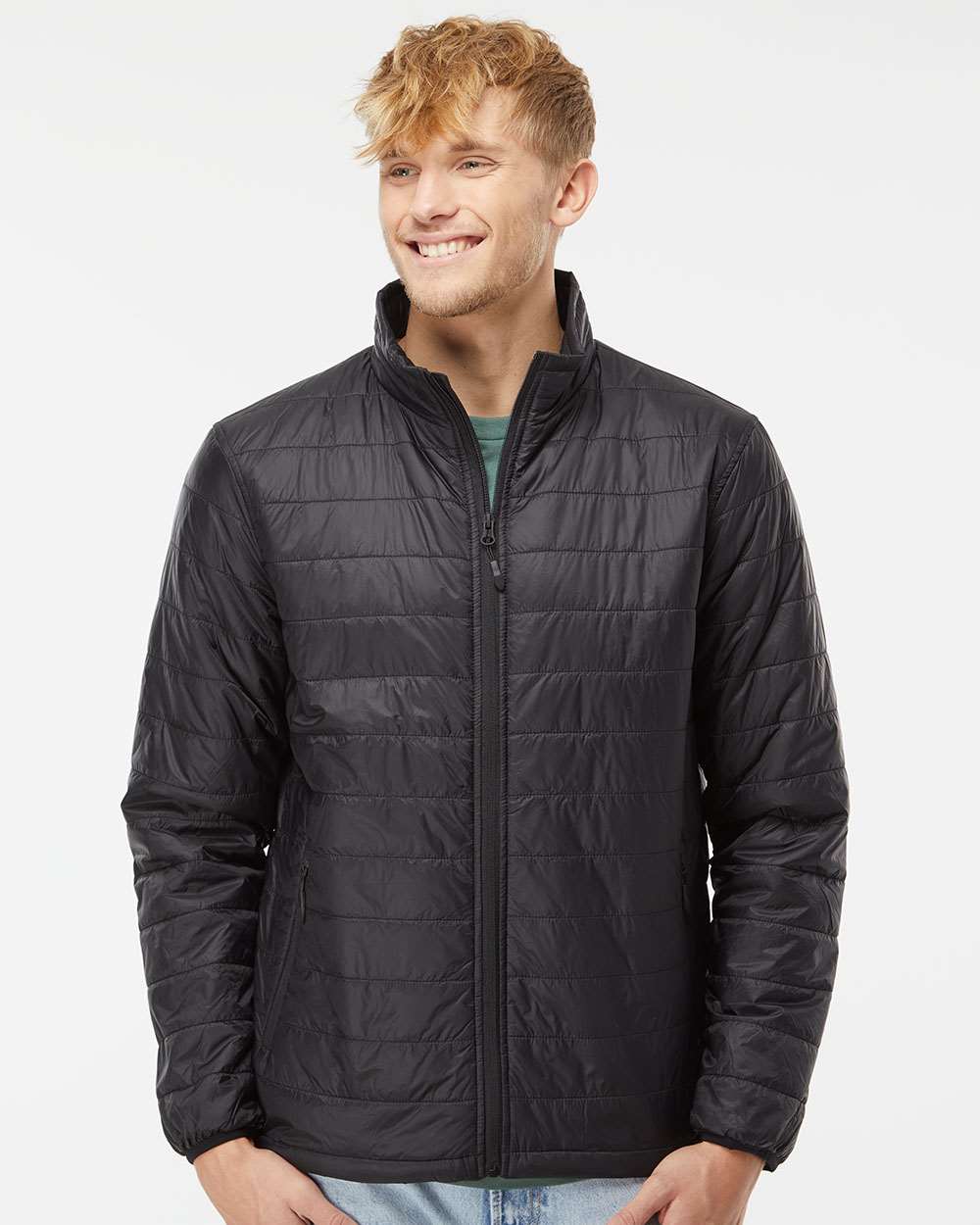 Independent Trading Co. EXP100PFZ Men's Puffer Jacket