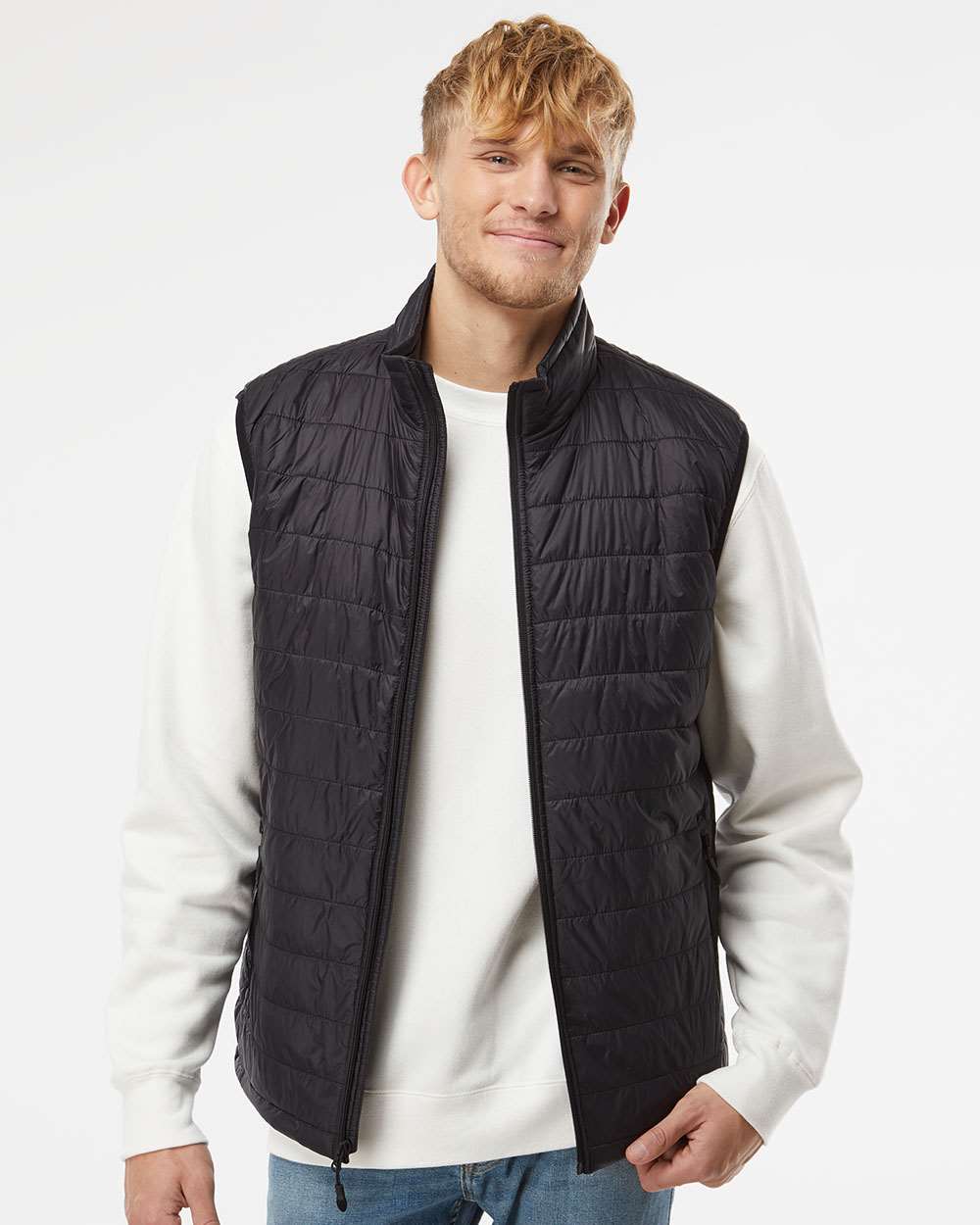 Independent Trading Co. EXP120PFV Men's Puffer Vest