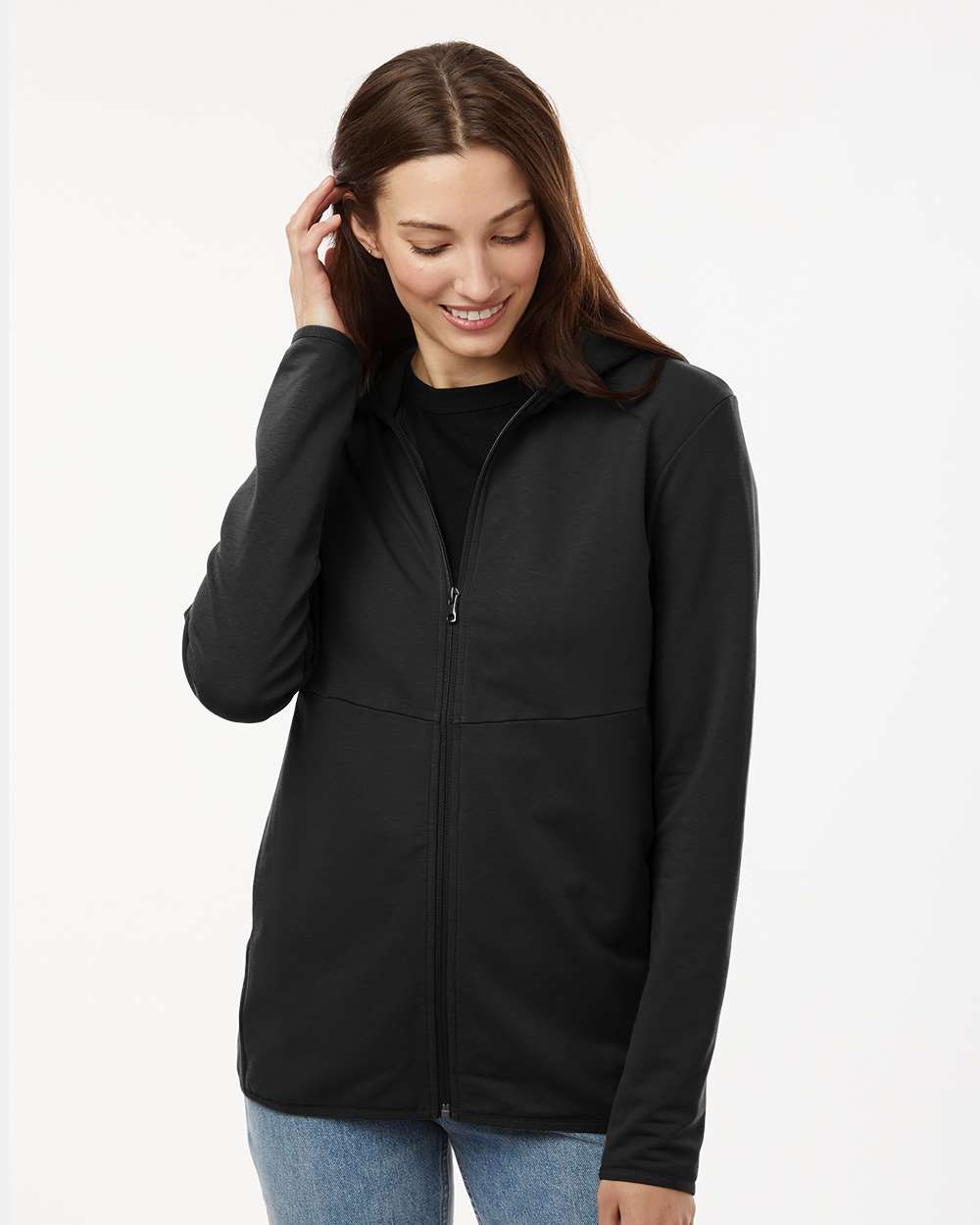 Independent Trading Co. EXP30PZ Unisex Perform Full-Zip Hooded Sweatshirt