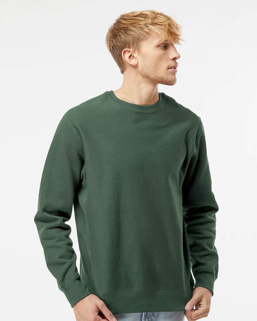 Independent Trading Co. IND5000C Unisex Legend Premium Heavyweight Cross-Grain Crewneck Sweatshirt