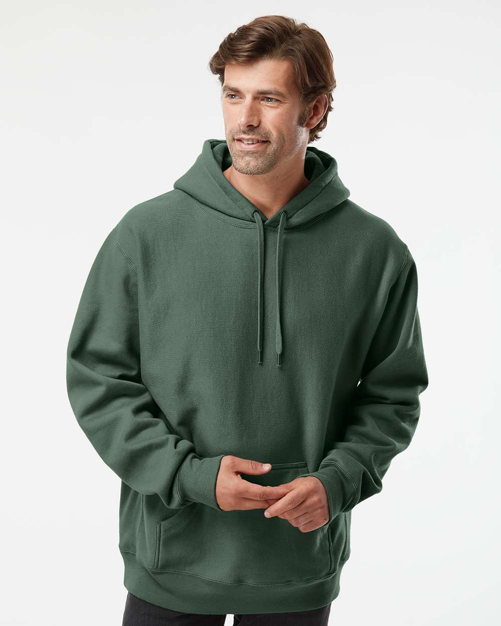 Independent Trading Co. IND5000P Unisex Legend Premium Heavyweight Cross-Grain Hooded Sweatshirt