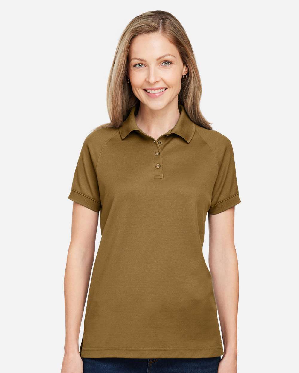 Harriton M208W Women's Charge Snag and Soil Protect Polo