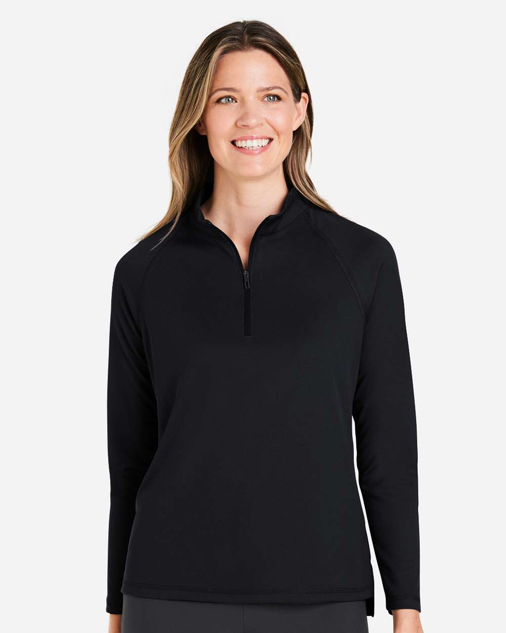 North End NE410W Women's Revive Coolcore® Quarter-Zip Pullover