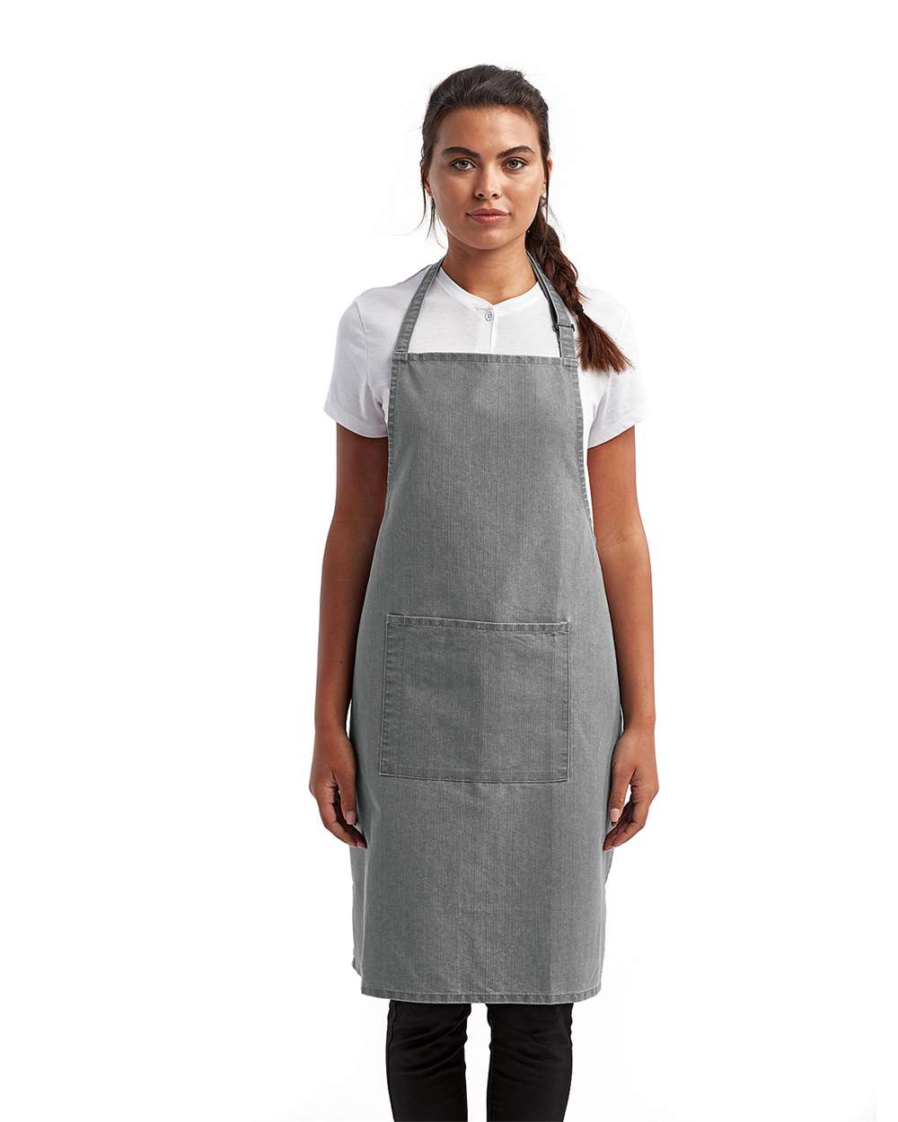 Artisan Collection by Reprime RP154 Recycled Pocket Bib Apron