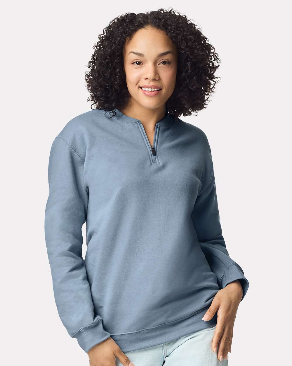 Gildan SF008 Unisex Softstyle® Midweight 1/4 Zip Sweatshirt