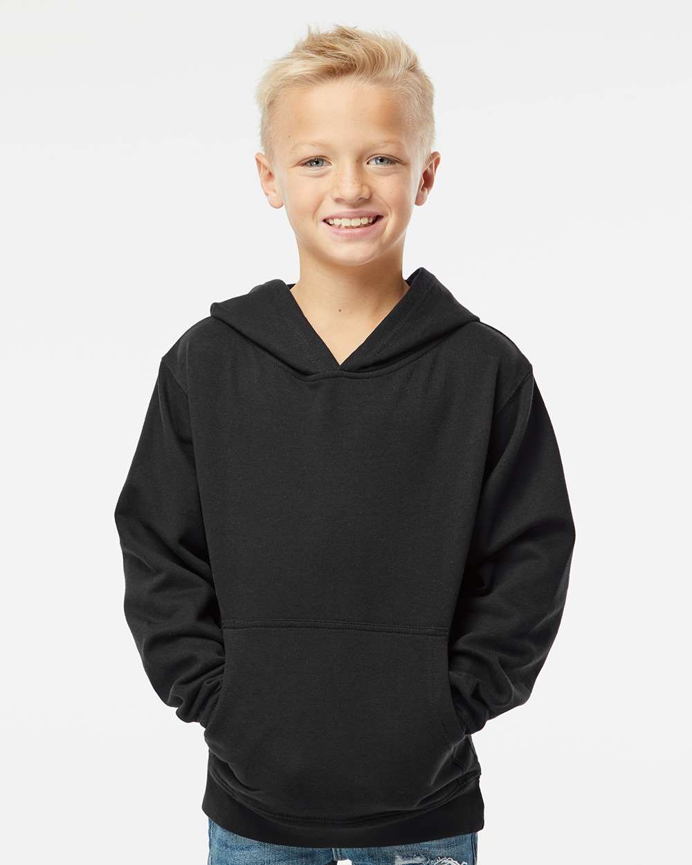 Independent Trading Co. SS4001Y Youth Midweight Hooded Sweatshirt