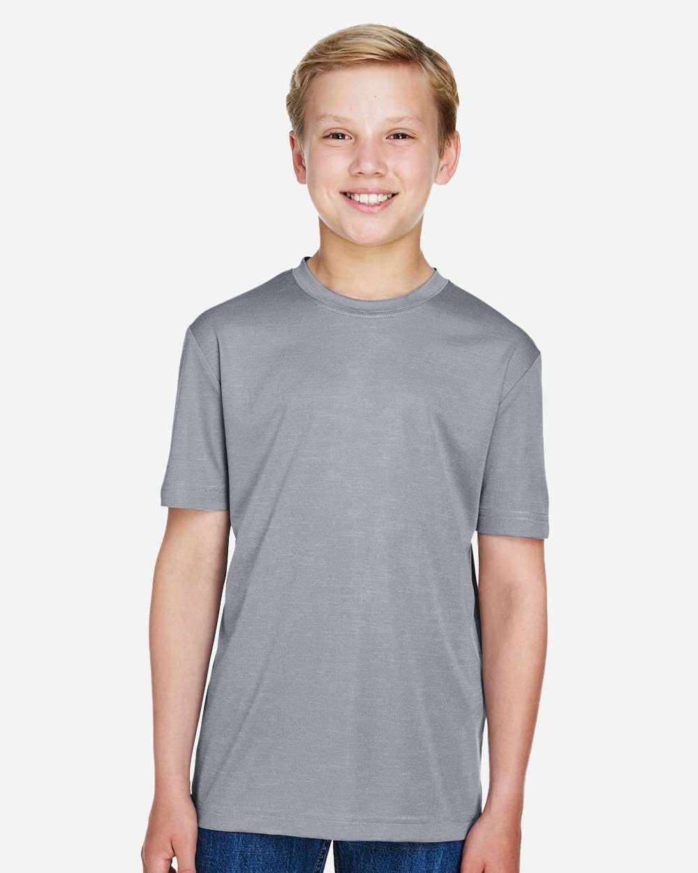 Team 365 TT11HY Youth Sonic Heather Performance T-Shirt
