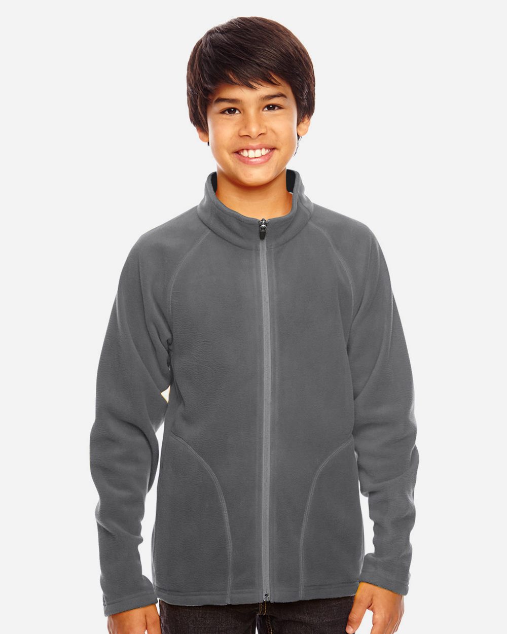 Team 365 TT90Y Youth Campus Microfleece Jacket | The Adair Group