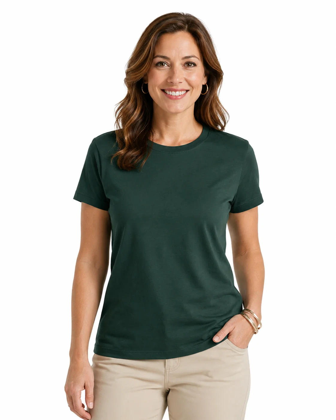LAT 3516 Women's Fine Jersey Tee