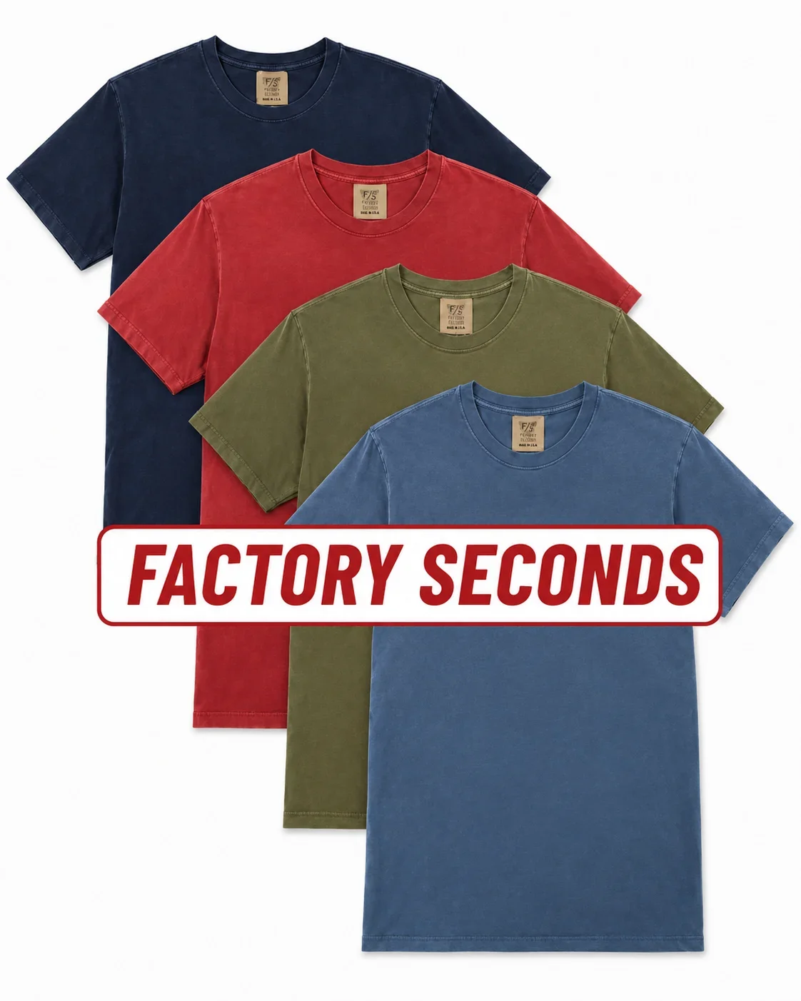 Adult Comfort Colors T-Shirts Factory Seconds *No Returns*