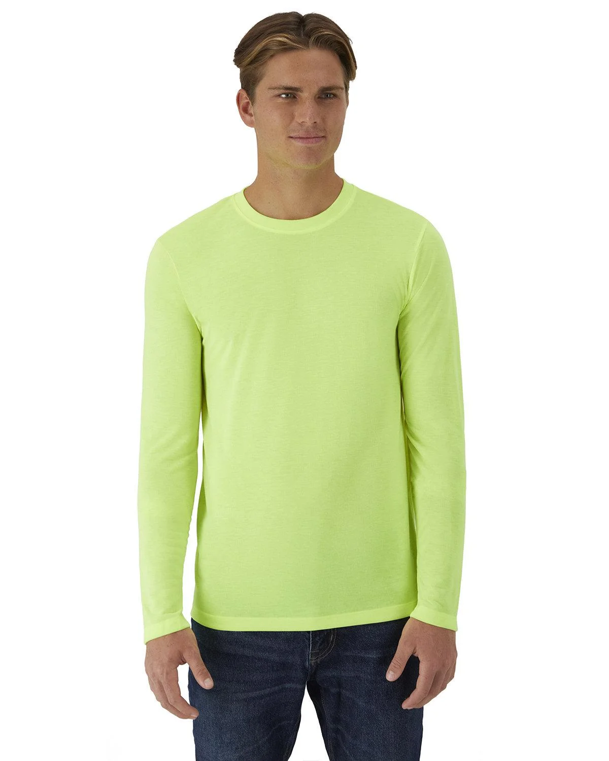 Hanes 484LD Unisex Cool-Dri Cotton Touch Long-Sleeve T-Shirt
