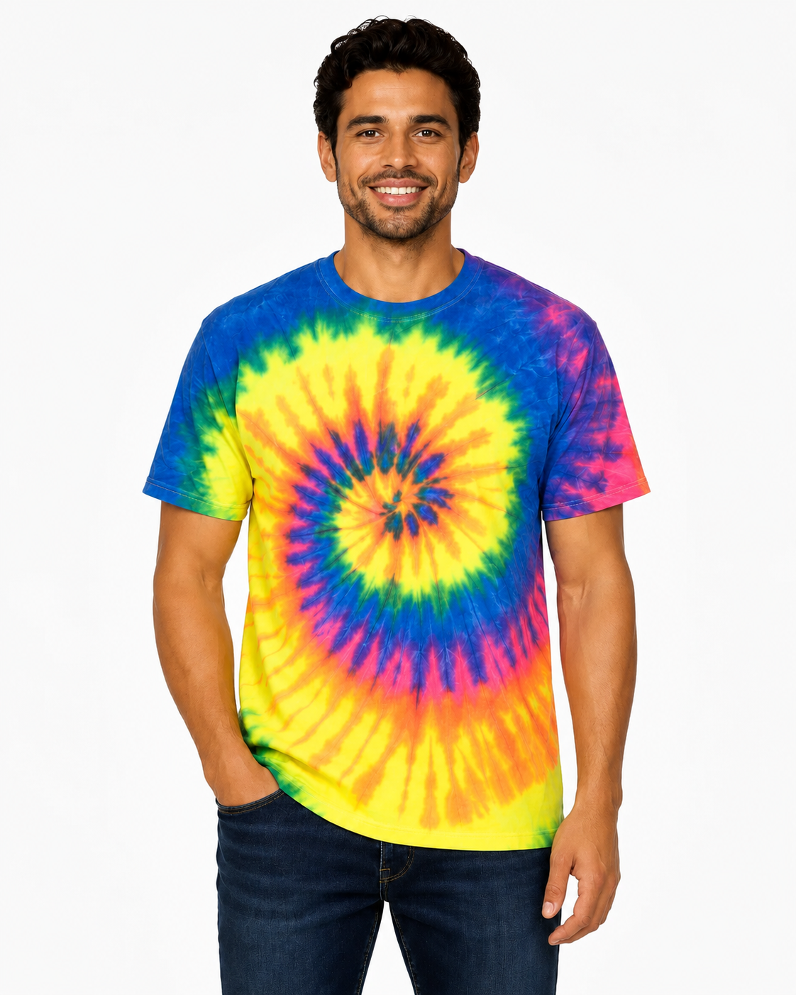 Neon Rainbow | Tie Dye T-Shirts