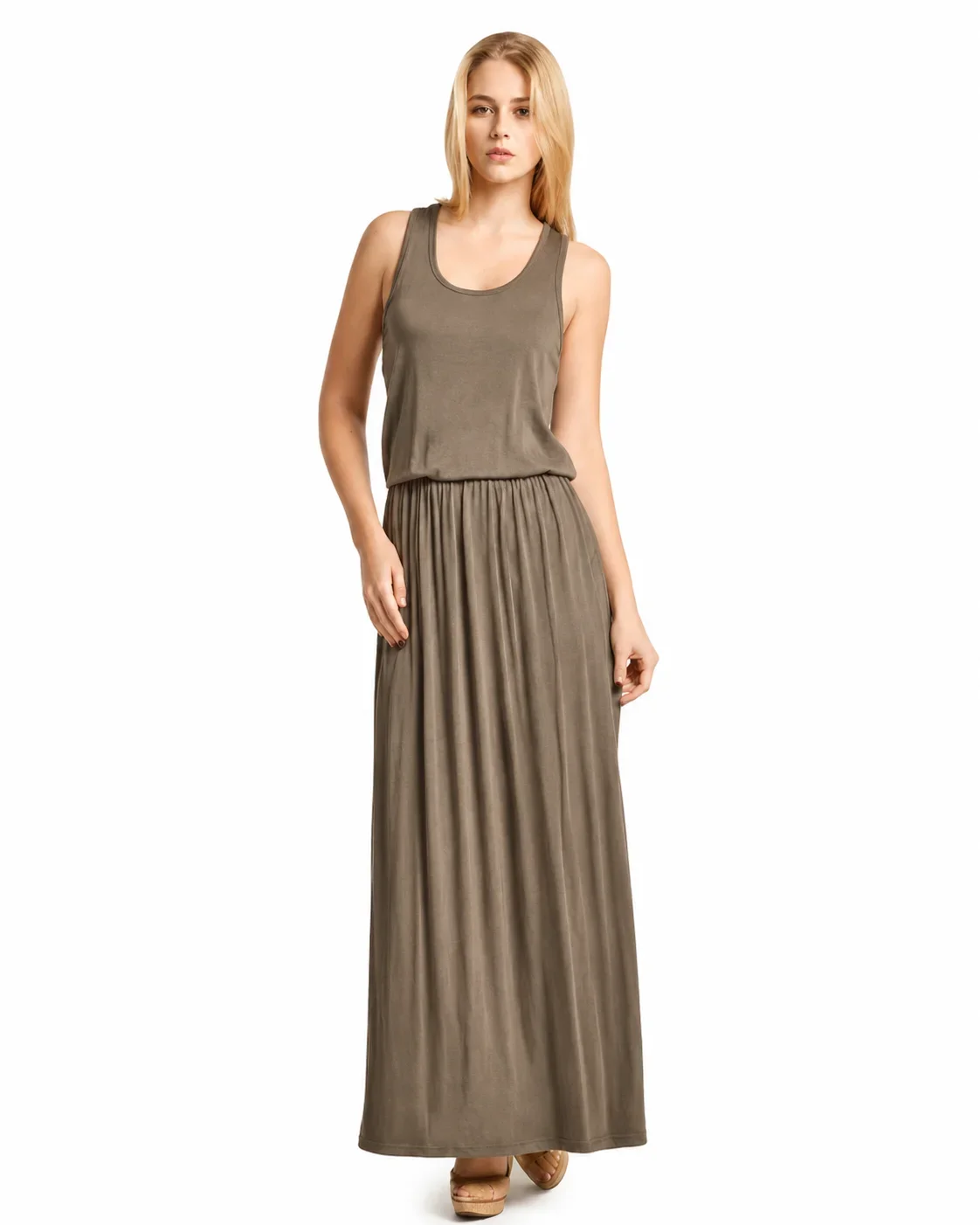 Sofra Bloused Bodice Dress