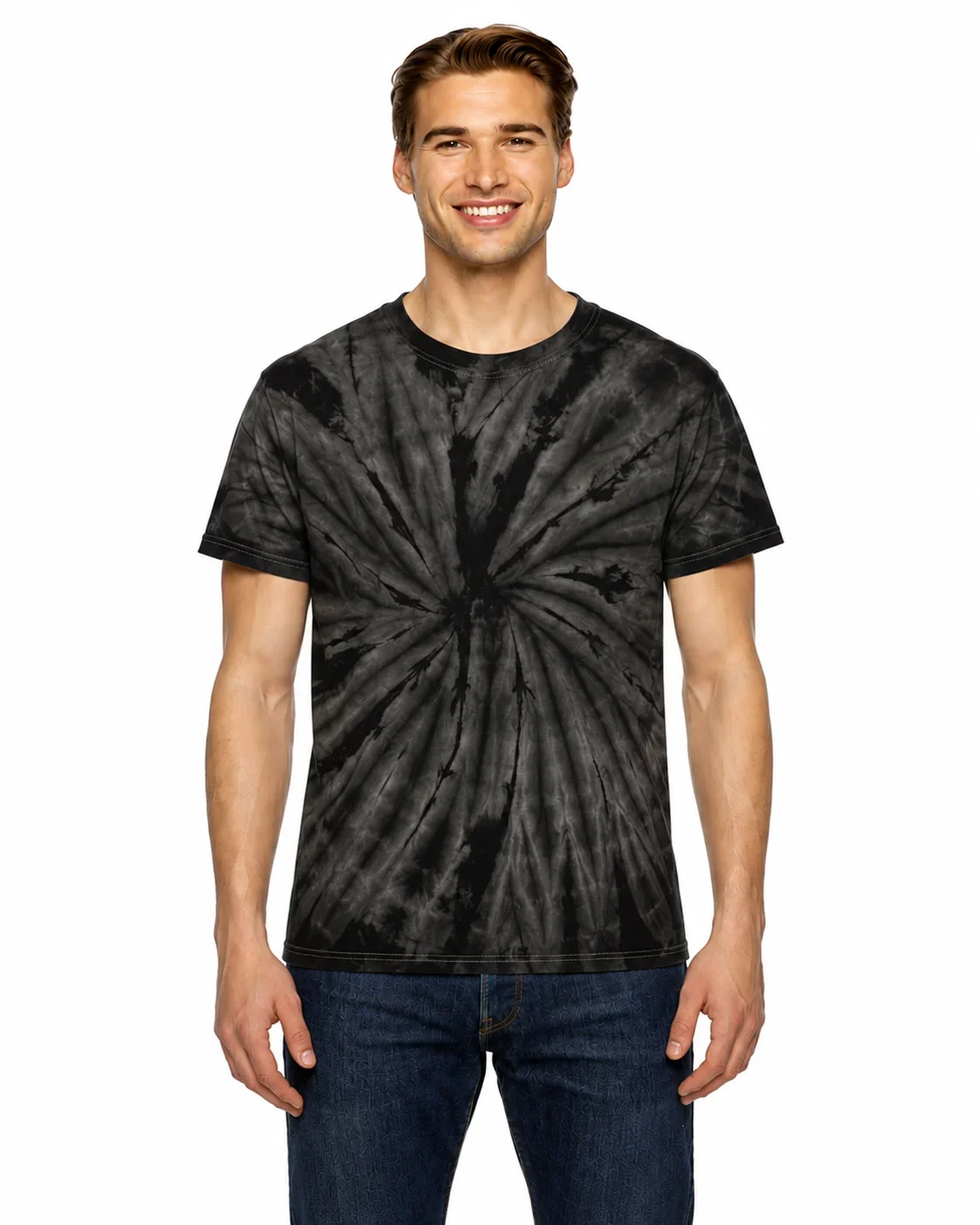 Spider Black | Tie Dye T-Shirts