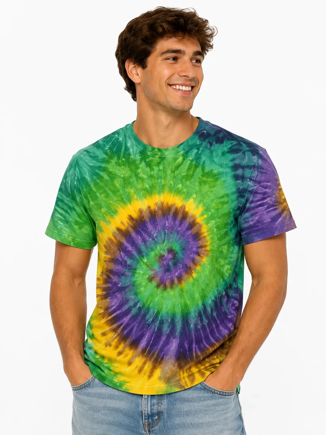 Mardi Gras | Tie Dye T-Shirts