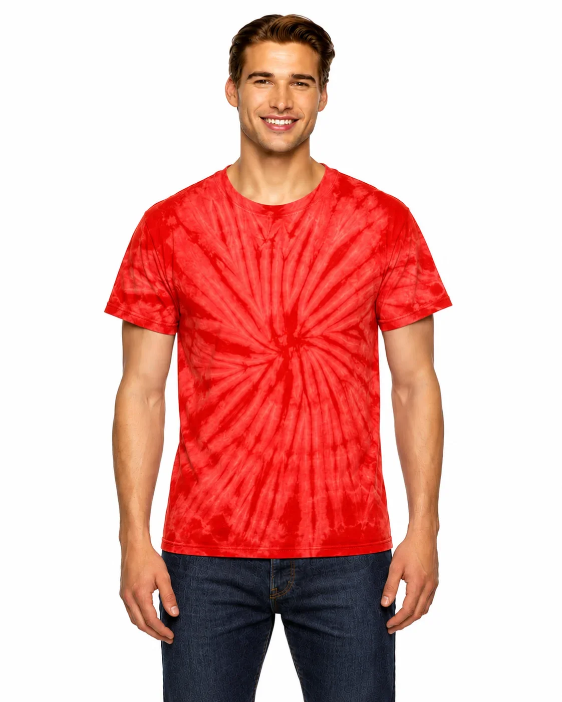 Spider Red | Tie Dye T-Shirts
