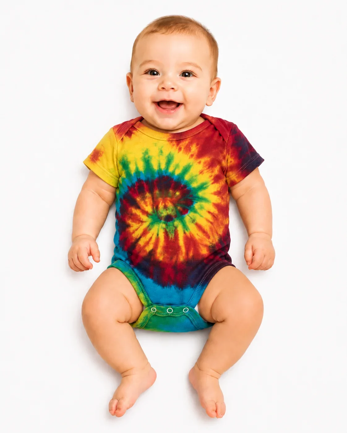 Classic Rainbow | Infant Tie Dye Onesies