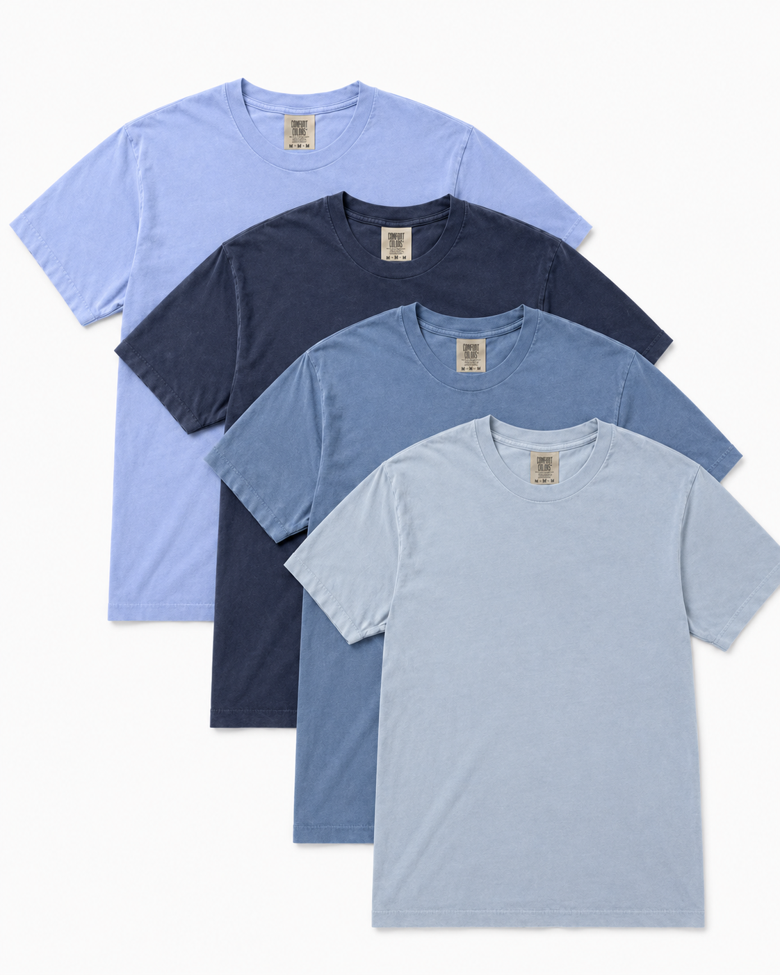 Blue | Garment-Dye T-Shirts TAG Certified™ Irregular