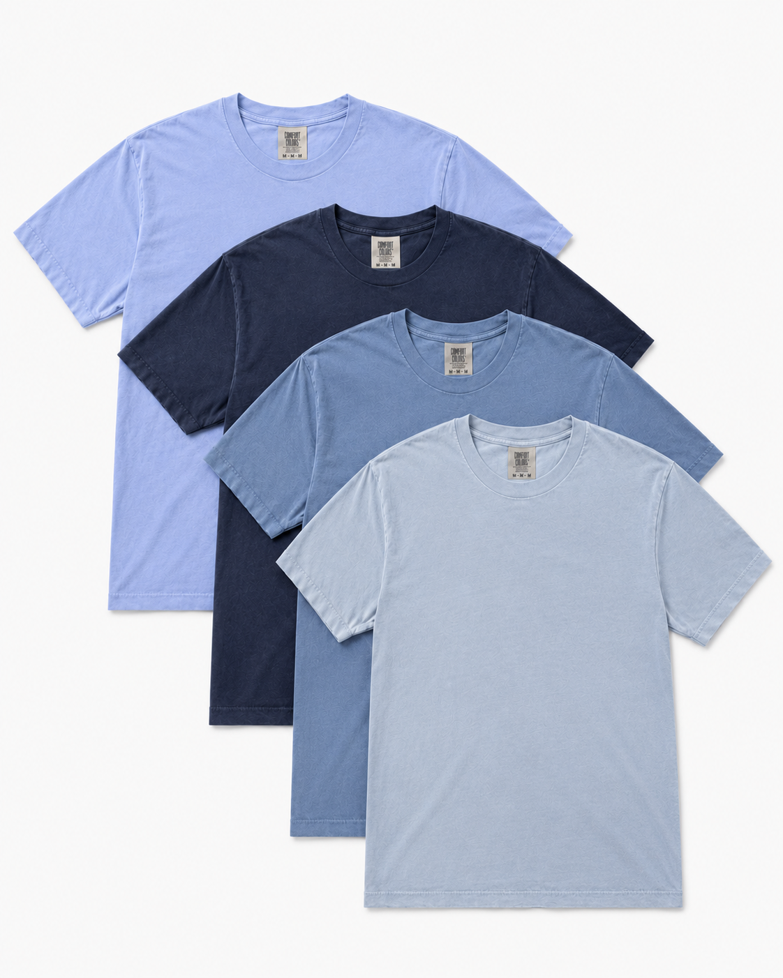 Blue | Garment-Dye T-Shirts TAG Certified™ Irregular