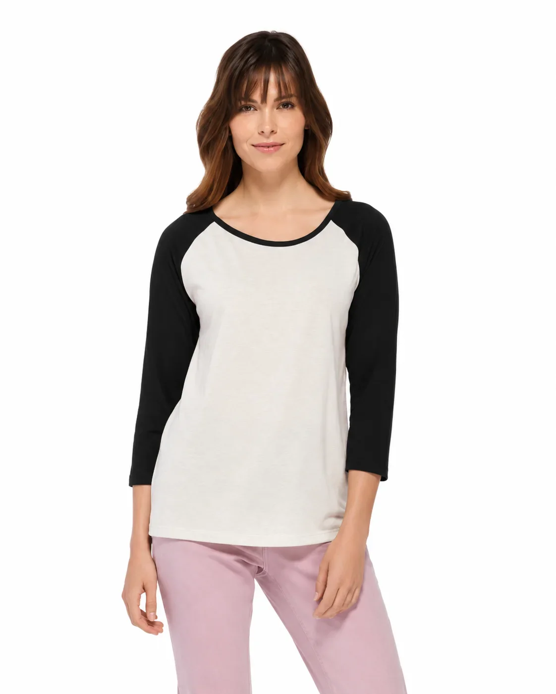 Delta Ladies 3/4 Raglan Tee
