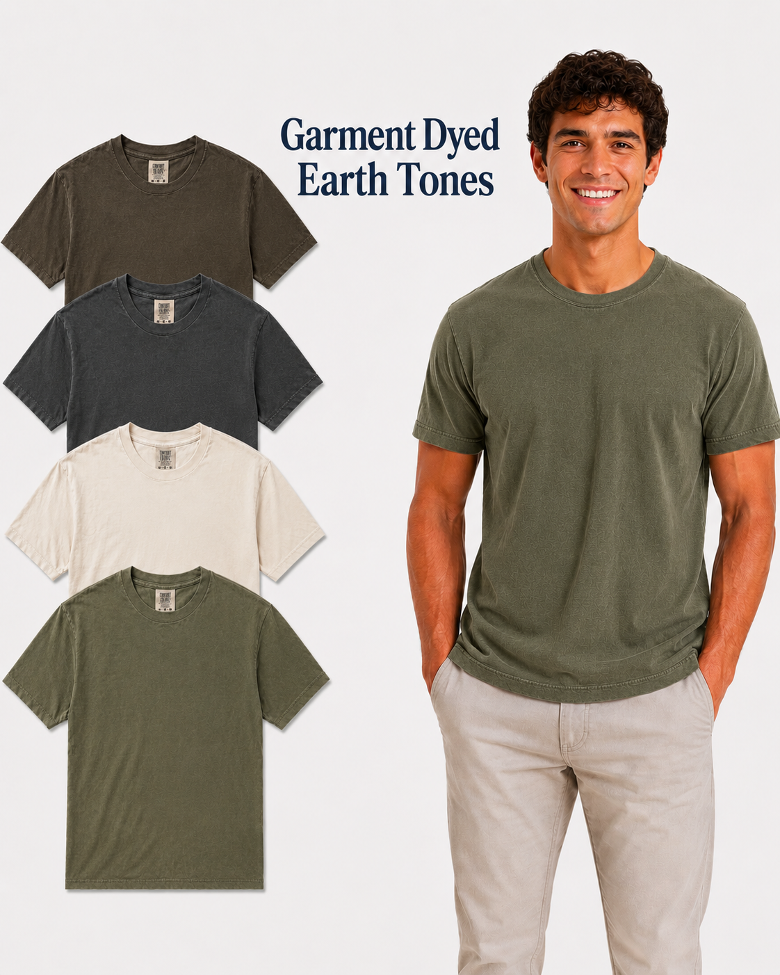 Earth | Garment-Dye T-Shirts TAG Certified™ Irregular