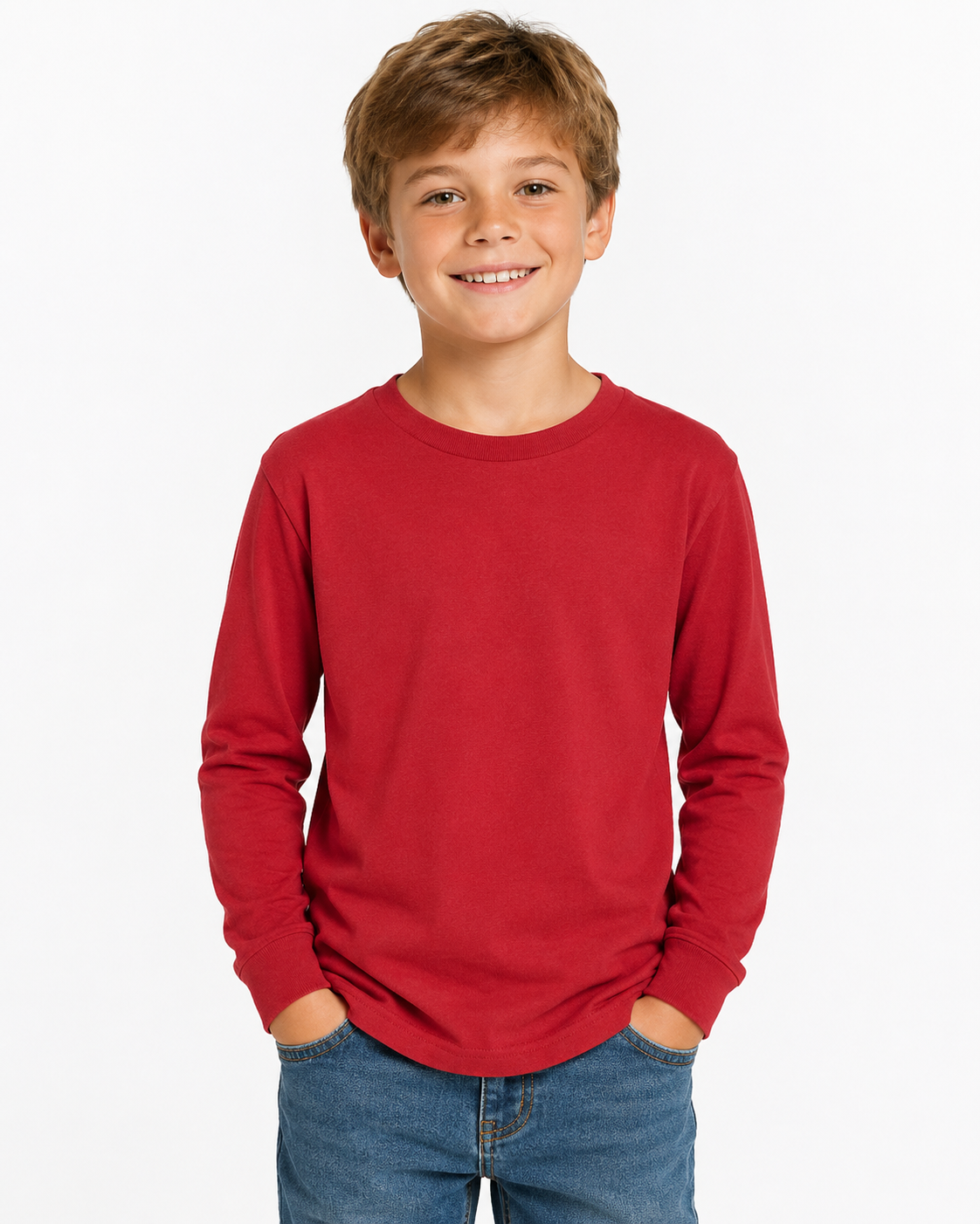 BELLA + CANVAS 3501Y Youth Jersey Long Sleeve Tee