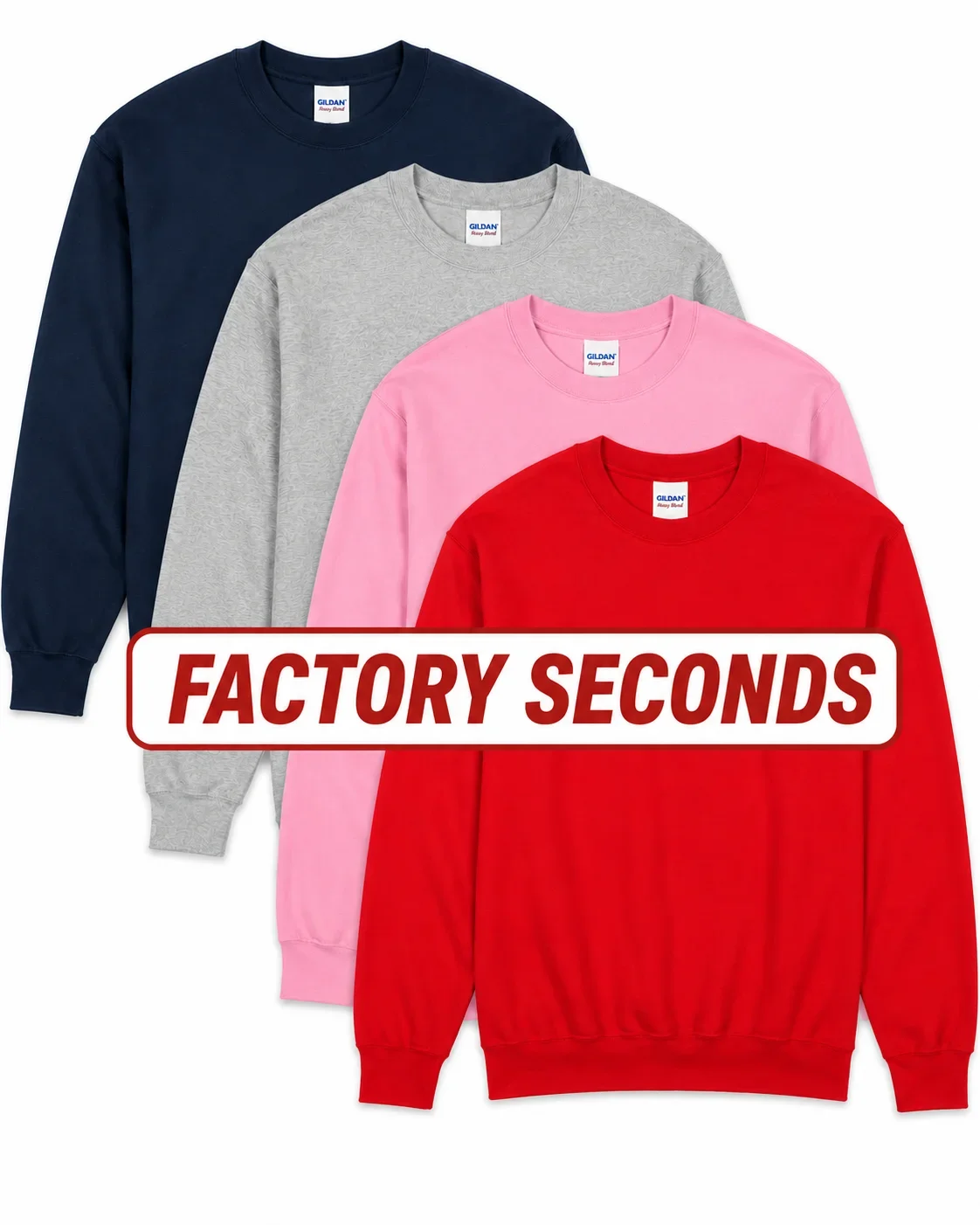 Assorted | Kids Crewnecks Factory Seconds *No Returns*