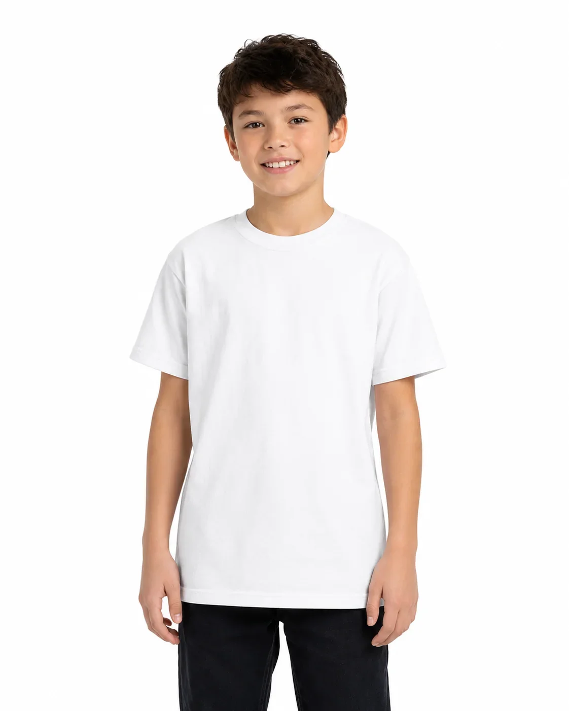 White | Gildan Kids T-Shirt TAG Certified™ Irregular