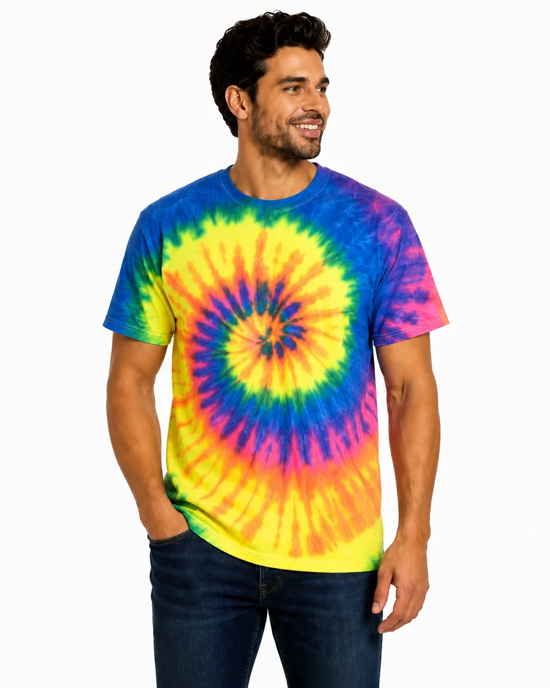 Neon Rainbow | Tie Dye T-Shirts